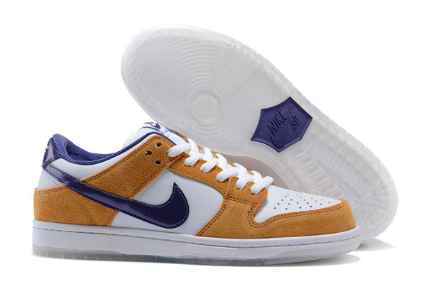 Men's Dunk Low SB Yellow/White Shoes 0161 Men's Dunk Low SB Yellow/White Shoes 0161